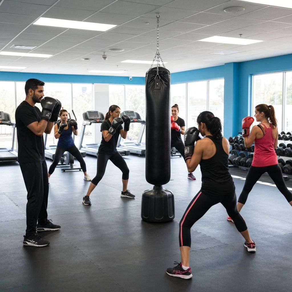 Aula de Ritbox na Under Gym Academia